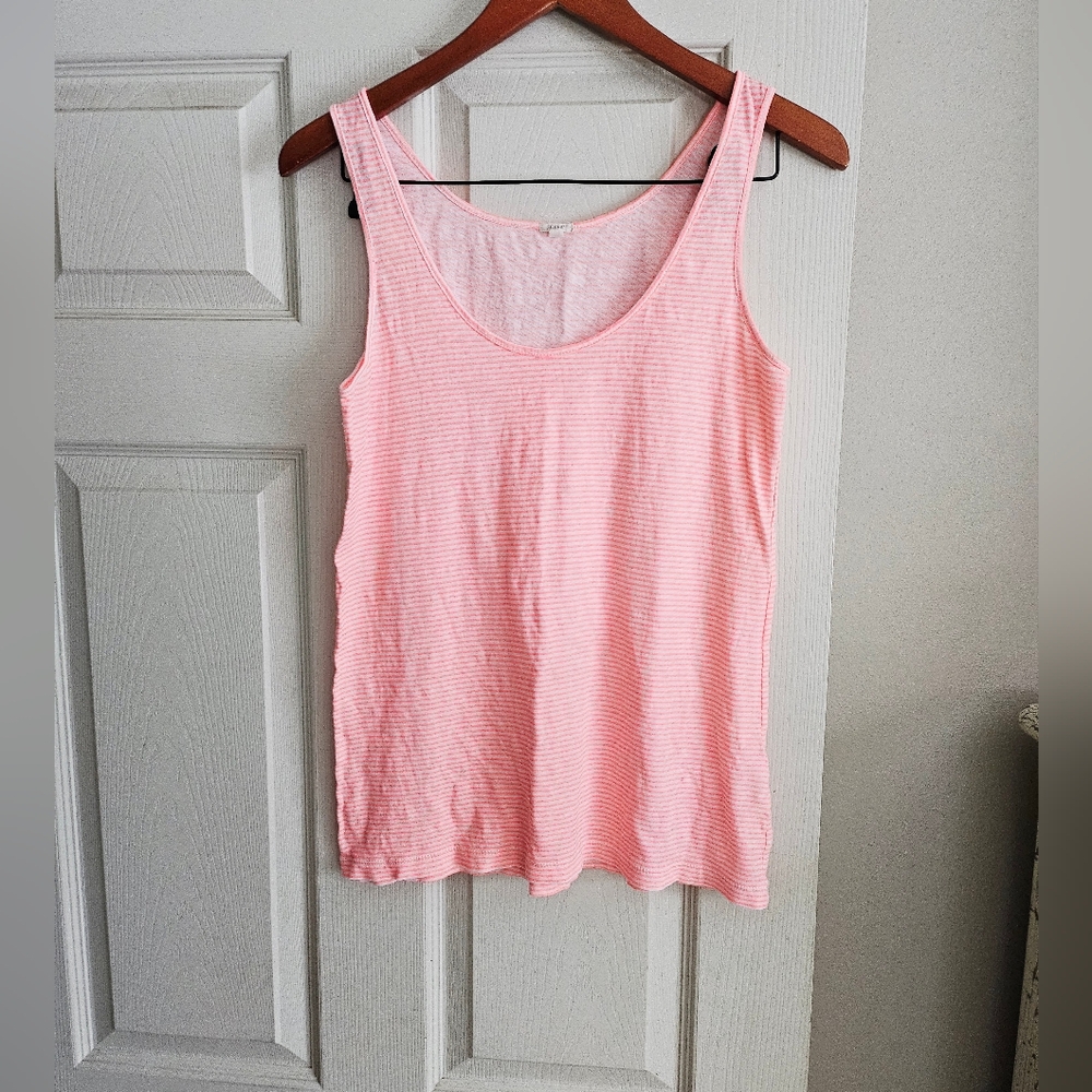 3/$15 J.Crew Cotton Tank Top M Striped *See Description